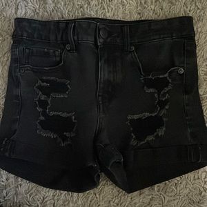 Black Aeropostale shorts.  Size 8